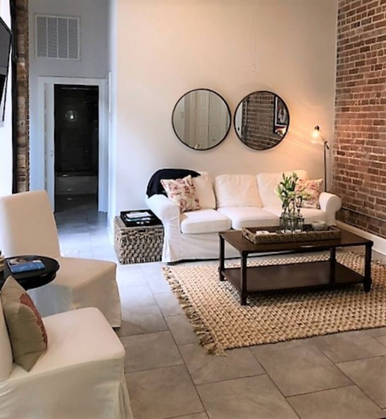 Courtyard Apartment in New Orleans Firehouse - New Orleans, Louisiana