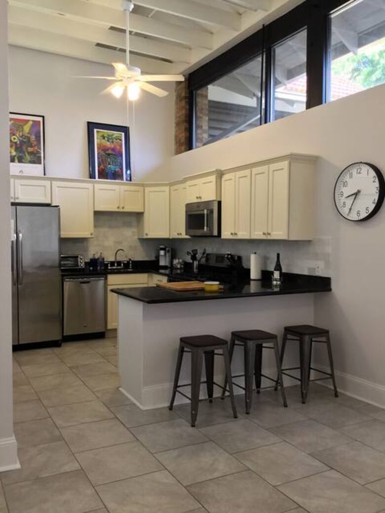 Courtyard Apartment in New Orleans Firehouse - New Orleans, Louisiana