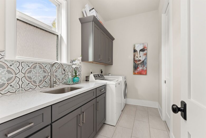 first floor laundry