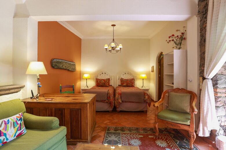 Twin Suite sleeping area
