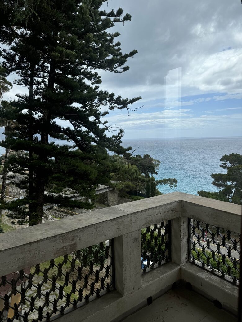 view from master bedroom balcony