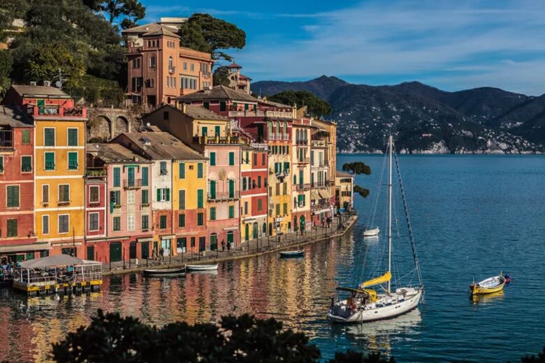 Beautiful town of Portofino, 30min+ drive from the villa or train + bu
