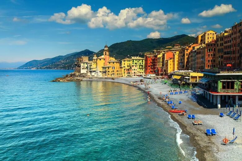 Quaint town of Camogli, 15min drive or train from La Villa Italiana
