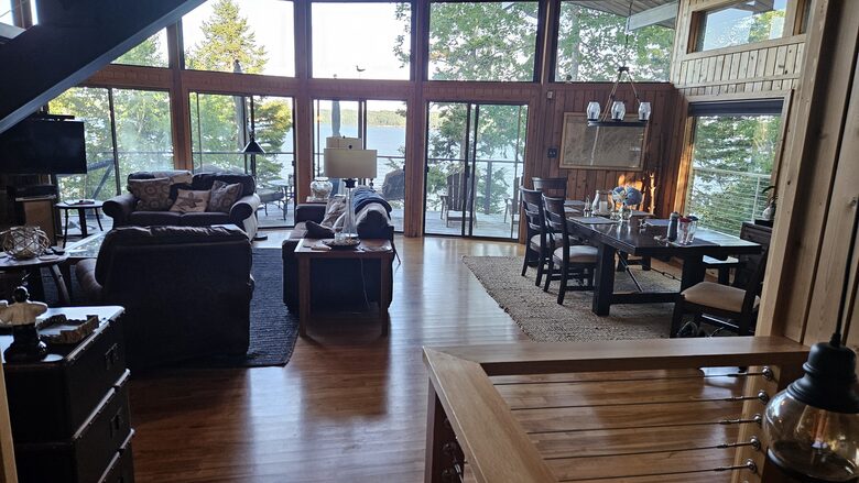 Entryway to Deck View