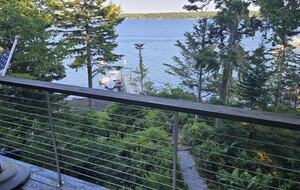 View from Deck of Pathway to Private Dock