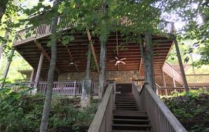 Lakefront Getaway on Fontana Lake Private with Dock Pontoon - Bryson City, North Carolina