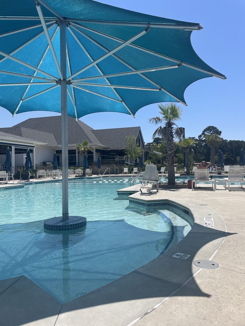 Clubhouse pool