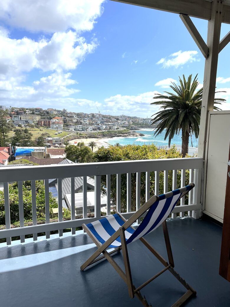 Views from upstairs balcony