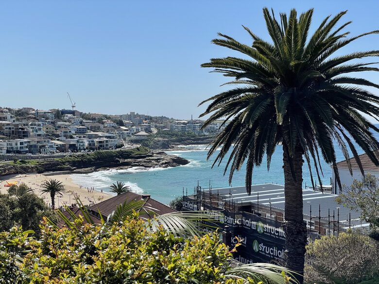 Mesmerising views, can watch the surfers at Tamarama
