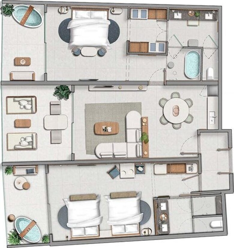 Gala Oceanfront Suite - Two Bedroom at AVA Resort Cancún (ALL-INCLUSIVE INCLUDED) - Cancún, Mexico