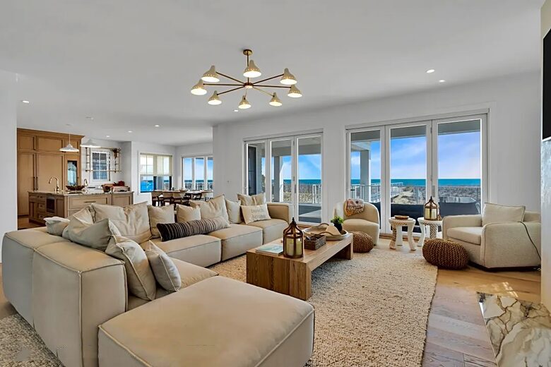 Oceanfront Modern Farmhouse with Beach Access - Mantoloking, New Jersey