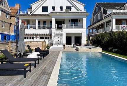 Oceanfront Modern Farmhouse with Beach Access - Mantoloking, New Jersey
