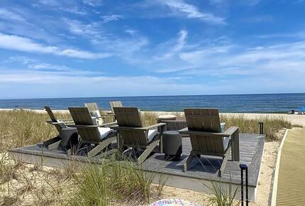 Oceanfront Modern Farmhouse with Beach Access - Mantoloking, New Jersey