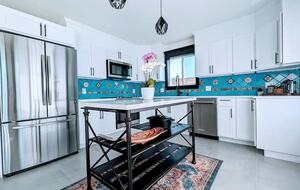 Upstairs kitchen
