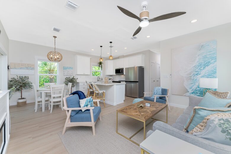 Soft CLassy Coastal Condo Unit