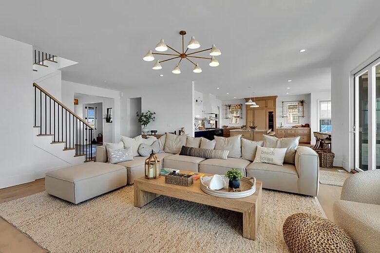Oceanfront Modern Farmhouse with Beach Access - Mantoloking, New Jersey