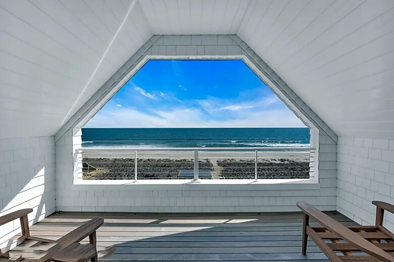 Oceanfront Modern Farmhouse with Beach Access - Mantoloking, New Jersey