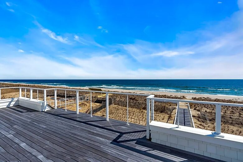 Oceanfront Modern Farmhouse with Beach Access - Mantoloking, New Jersey