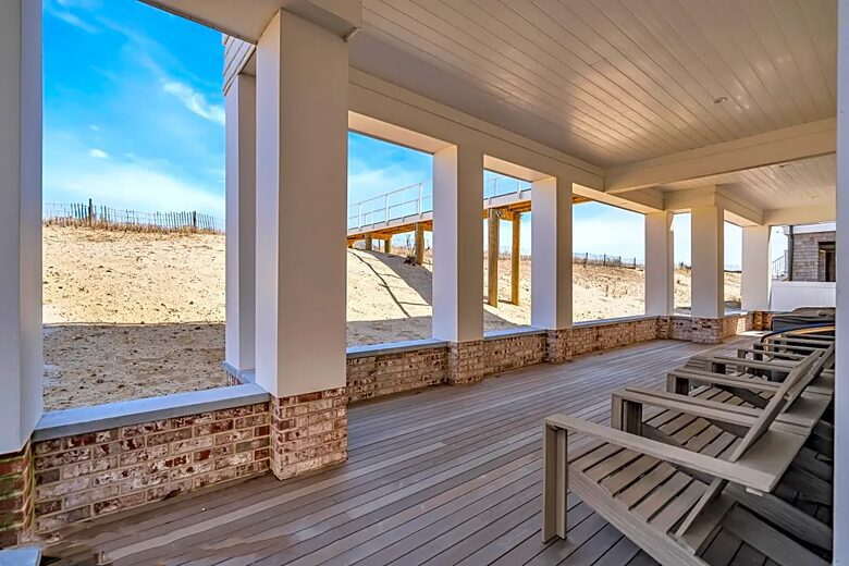 Oceanfront Modern Farmhouse with Beach Access - Mantoloking, New Jersey
