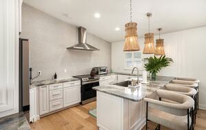 Bayview Escape | Modern Waterfront Home with Pool & Dock - Treasure Island, Florida