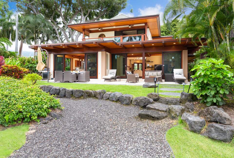 Gated Oceanfront Villa with Private Beach access!