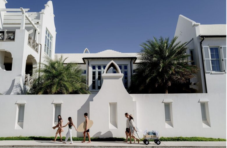 Take a stroll in Alys Beach, just a few steps away...