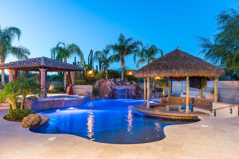 Scottsdale Tropical Oasis with Hawaiian-Style Pool - Scottsdale, Arizona