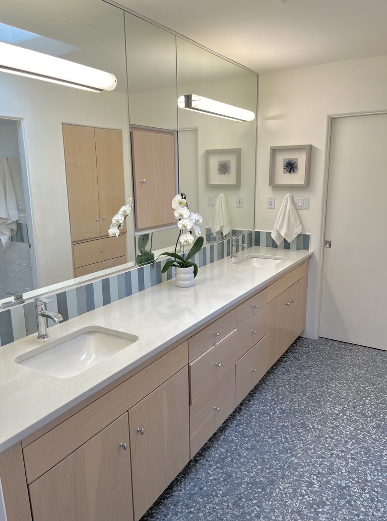 Master bathroom. Remodeled 2024.
