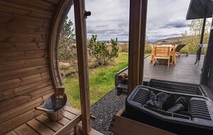 Iceland Golden Circle Lake View Cabin - Selfoss, Iceland