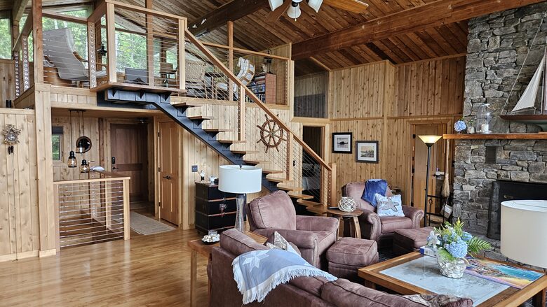 Loft and Entry, Stair and 2 Bedroom Doors