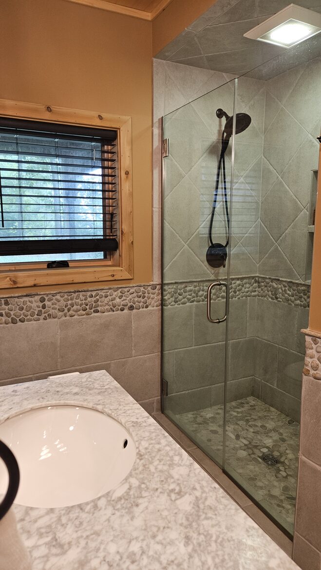 Downstairs Bath Shower