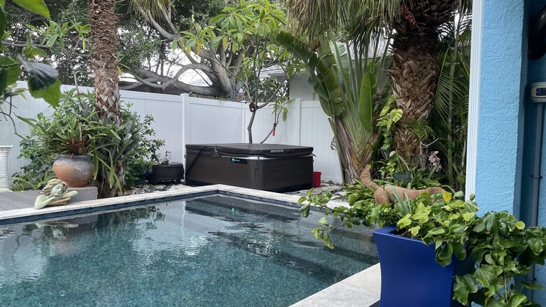 Tropical Beach House | Private & Luxurious with Beach View, Pool, Spa, and Steps to Sand! - Bradenton Beach, Florida