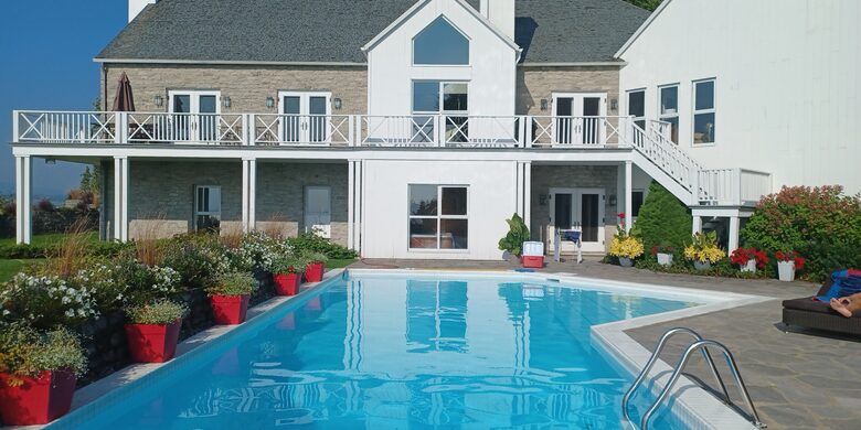 Ile d'Orléans Mansion (near Old Quebec City) - Ste-Pétronille, Canada