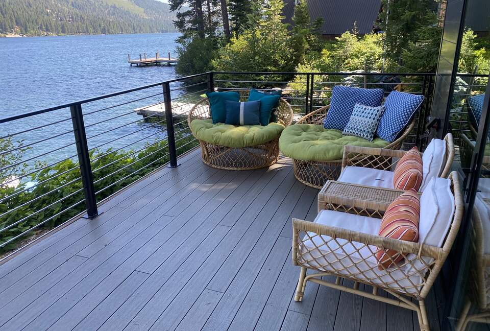 Tranquil Lakefront Retreat with Private Dock - Truckee, California