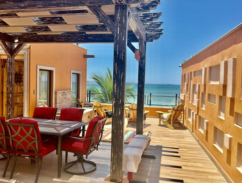 Elegant Baja Home with Rooftop and Stunning Ocean Views - La Paz, Mexico