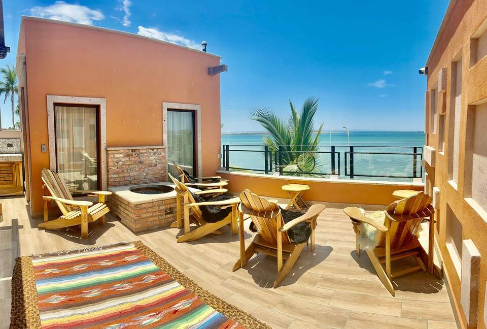 Elegant Baja Home with Rooftop and Stunning Ocean Views - La Paz, Mexico