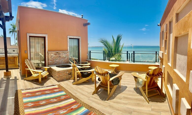 Elegant Baja Home with Rooftop and Stunning Ocean Views - La Paz, Mexico