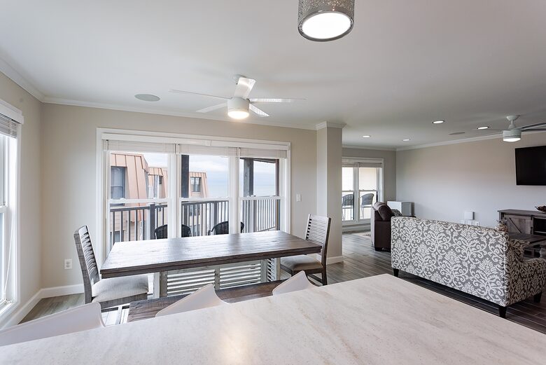 Charming Top-Floor Condo with Beach Views - North Topsail Beach, North Carolina