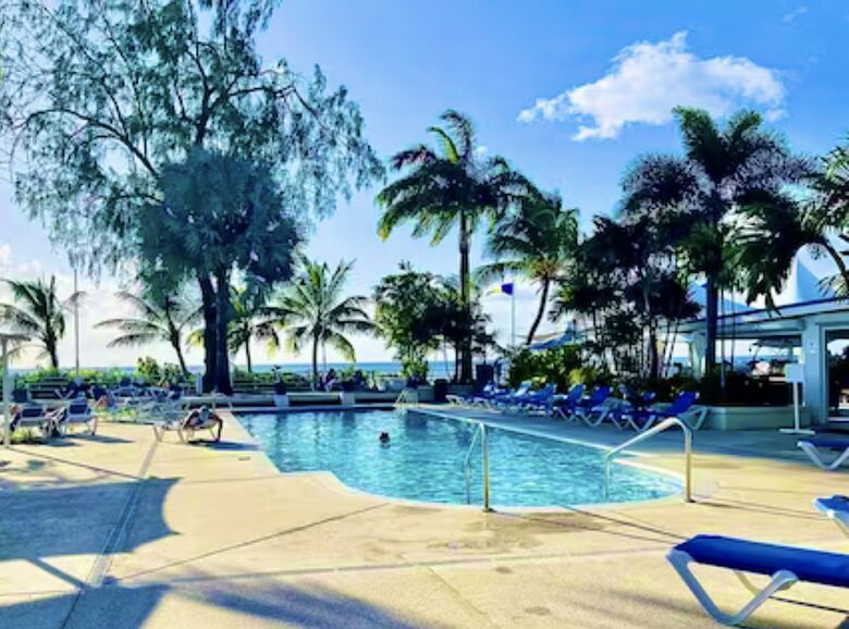 Golden View | Tropical Garden Condo With Pool In Saint James - Sunset Crest, Holetown, Barbados