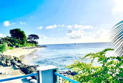 Golden View | Tropical Garden Condo With Pool In Saint James - Sunset Crest, Holetown, Barbados