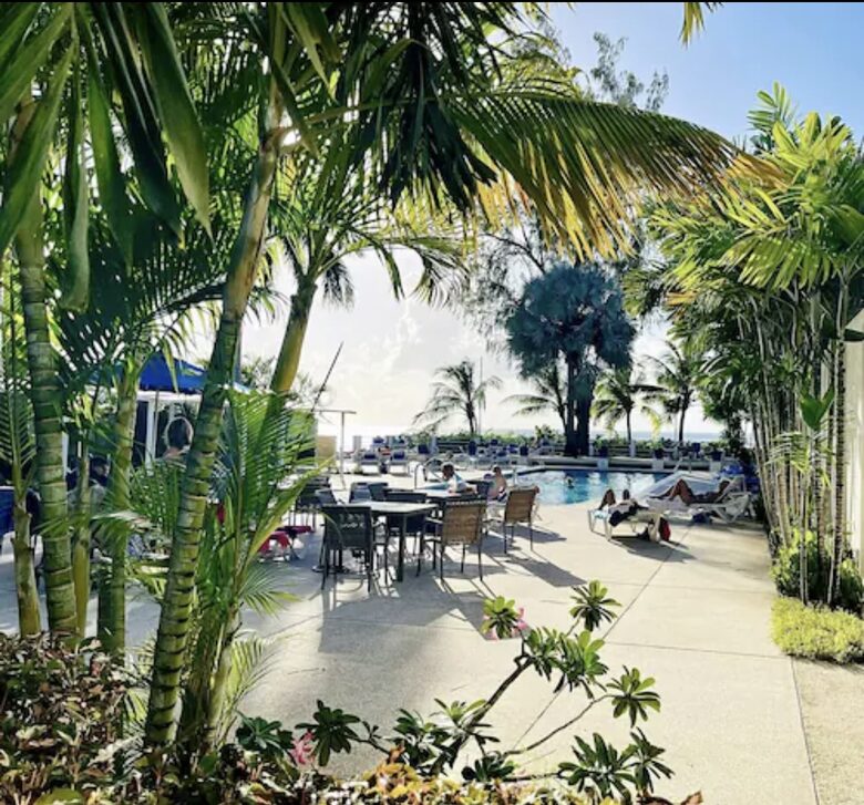 Golden View | Tropical Garden Condo With Pool In Saint James - Sunset Crest, Holetown, Barbados