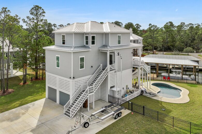 New Construction Waterfront Home - Pass Christian, Mississippi