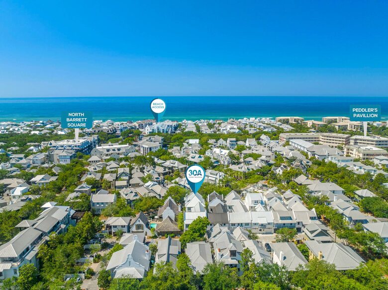 Harper Cottage & Carriage House | Rosemary Beach - Rosemary Beach, Florida