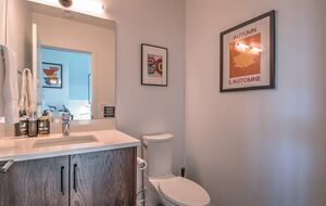 Half bath on main level
