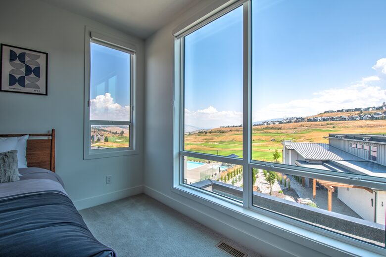 View from the master bedroom