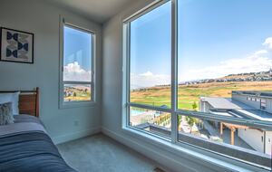 View from the master bedroom