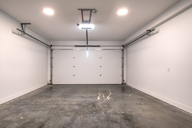 Two-car garage