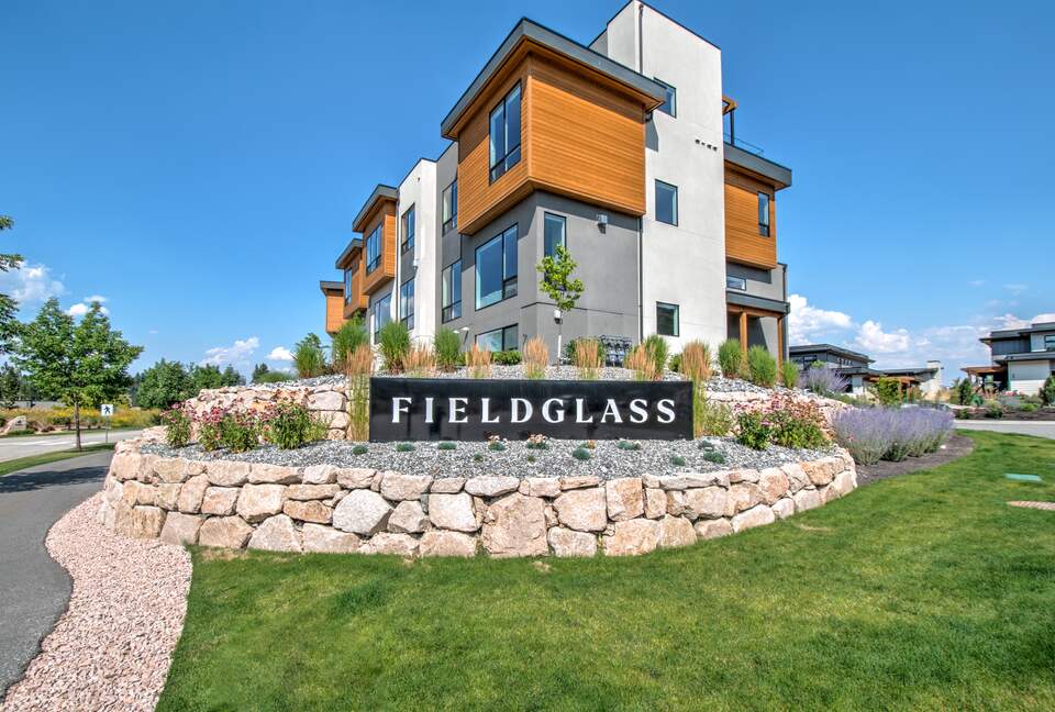 Entry to the Fieldglass development of 24 homes