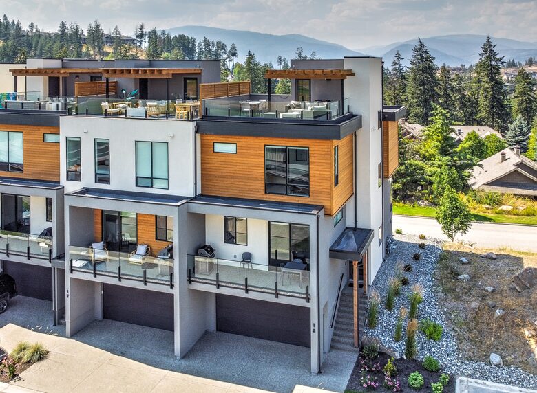 View of the townhouse
