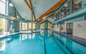 Indoor pool at the Predator Ridge Fitness Center